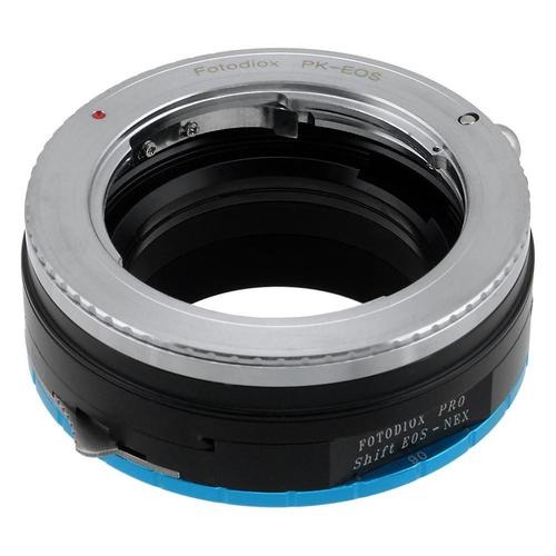 프로 렌즈 장착형 시프트 어댑터 - Pentax K Mount (PK) SLR 렌즈 - Sony Alpha E-Mount Mirrorless 카메라 본체