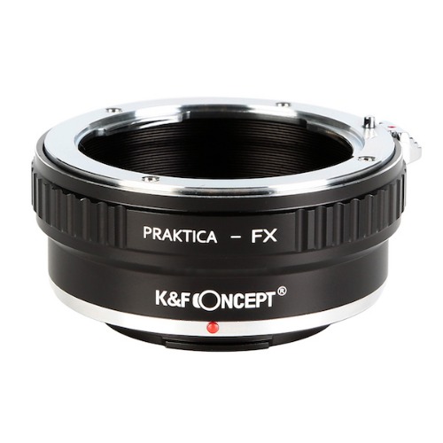 K &amp; F Concept 렌즈 마운트 어댑터 KF-PBX (프라 크 치카 B 마운트 렌즈 → 후지 필름 X 마운트 변환)