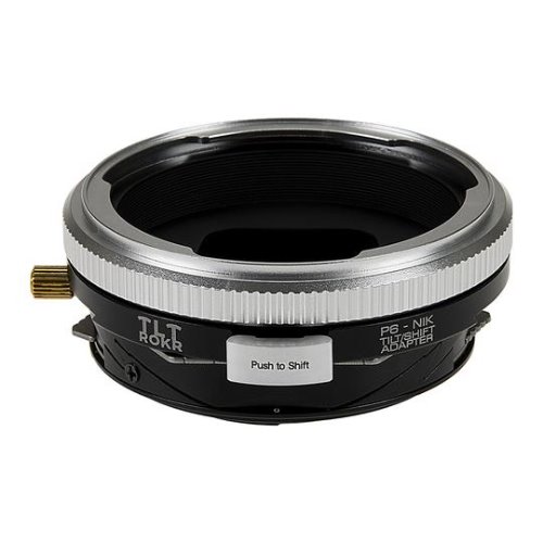 TLT ROKR-펜타 콘 6 (키예프 66) SLR 렌즈 용 틸트 / 시프트 렌즈 마운트 어댑터를 Nikon F 마운트 SLR 카메라 본체에 연결