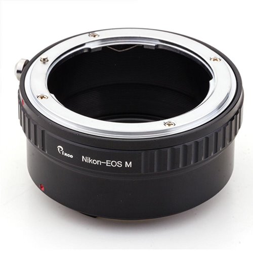 PIXCO  NikonB F 렌즈 -Canon EOS M 카메라 어댑터