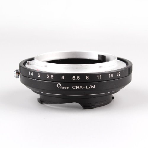 PIXCO  CRX 렌즈 - Leica M 카메라 실버 어댑터