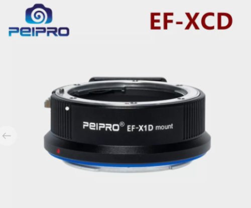 PEIPRO EF-XCD HASSELBLAD X2D/X1D/X1D Ⅱ/907 마운트 카메라에 Canon 렌즈 변환 어댑터