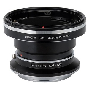 Pro 렌즈 마운트 이중 어댑터-Bronica GS-1 (PG) 후지 필름 G-   마운트 GFX 미러리스 디지털 카메라 시스템에 장착 된 SLR 및   Canon EOS (EF / EF-S) D / SLR 렌즈 (GFX 50S 이상)-  이중 아답터