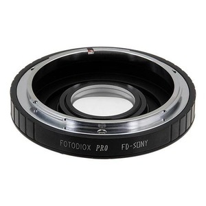 Canon FD &amp; FL 35mm SLR 렌즈 - Sony Alpha A-Mount   (및 Minolta AF) 마운트 SLR 카메라 본체