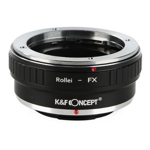 K &amp; F Concept 렌즈 마운트 어댑터 KF-QBMX (로라 QBM 마운트 렌즈 → 후지 필름 X 마운트 변환)