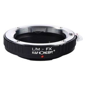 K &amp; F Concept 렌즈 마운트 어댑터 KF-LMX (라이카 M 마운트 렌즈 → 후지 필름 X 마운트 변환)
