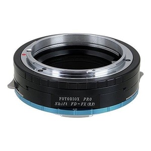Pro 렌즈 마운트 쉬프트 어댑터 -Canon FD &amp; FL 35mm SLR 렌즈 - Fujifilm Fuji X- 시리즈 Mirrorless 카메라 본체-쉬프트 아답터