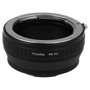 Pentax K Mount (PK) SLR 렌즈와 Fujifilm Fuji X 시리즈 Mirrorless 카메라 바디