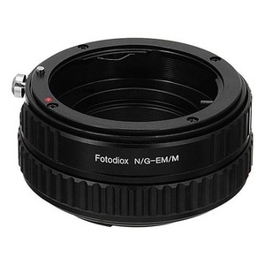 Pro 렌즈 메크로 어댑터 -Nikon F 마운트 G- 타입 D / SLR 렌즈 -   캐논 EOS M (EF-M 마운트) 가변 초점이있는 미러리스 카메라 바디