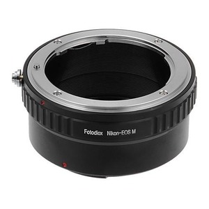 렌즈 마운트 어댑터-Nikon F 마운트 D / SLR 렌즈 - Canon EOS   M (EF-M 마운트) Mirrorless 카메라 본체