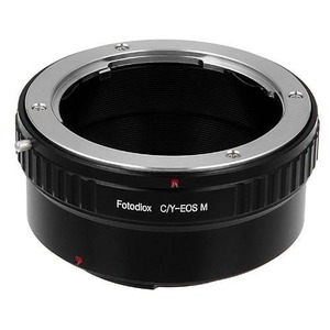 렌즈 마운트 어댑터-Contax / Yashica (CY) 렌즈에서 Canon   EOS M (EF-M 마운트) Mirrorless 카메라 본체
