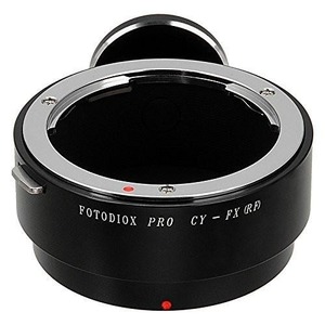 Pro 렌즈 마운트 어댑터 -Contax / Yashica (CY) SLR 렌즈   - Fujifilm Fuji X- 시리즈 Mirrorless 카메라 본체-