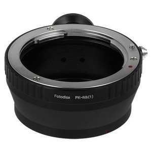 Nikon 1 시리즈 Mirrorless 카메라 바디에 Pentax K (PK) 렌즈
