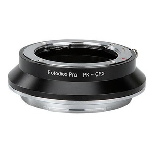 Pro 렌즈 마운트 어댑터-Pentax K 마운트 (PK) SLR 렌즈와   Fujifilm G-Mount GFX 미러리스 디지털 카메라 시스템   (GFX 50S 이상)