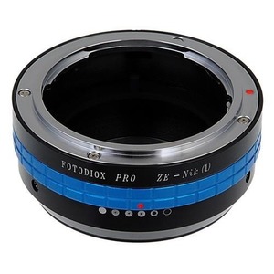 Pro 렌즈 장착 어댑터 - Mamiya 35mm (SL) 렌즈 - Nikon 1   시리즈 Mirrorless 카메라 본체, 조리개 조절 다이얼 내장