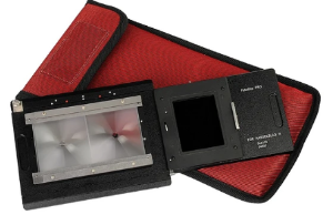 Fotodiox Pro 렌즈 마운트 어댑터-Hasselblad H-Mount 디지털은 Graflok 후면 표준이있는 대형 4x5 뷰 카메라로 돌아 가기-포커싱 스크린이있는 시프트 / 스티치 어댑터
