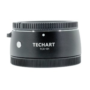 캐논 EF EOS 렌즈와 Hasselblad X1D TCX-01   EF-X1D 용 Techart 자동 초점 어댑터