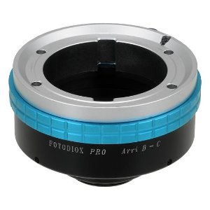 Fotodiox Pro 렌즈 어댑터-C 마운트 (1 &quot;스크류 마운트) 시네 &amp; CCTV 카메라에 Arri Bayonet (Arri-B) 마운트 SLR 렌즈와 호환