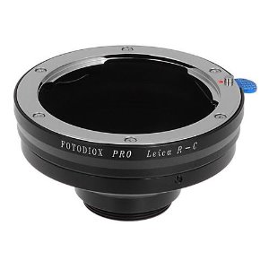 Fotodiox Pro 렌즈 어댑터-Leica R SLR 렌즈와 C- 마운트 (1 &quot;스크류 마운트) 시네 &amp; CCTV 카메라 호환