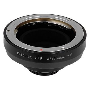 Fotodiox Pro 렌즈 어댑터-Rollei 35 (SL35) SLR 렌즈와 C- 마운트 (1 &quot;스크류 마운트) 시네 및 CCTV 카메라와 호환