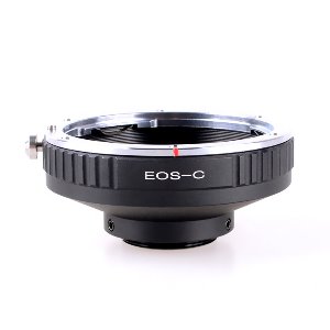 Canon EOS (EF / EF-S) D / SLR 렌즈와 C- 마운트 (1 &quot;나사 마운트) Cine 및 CCTV 카메라와 호환