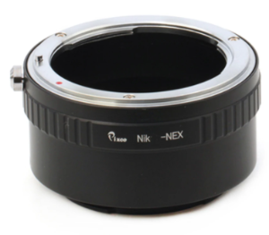 PIXCO Nikon F 렌즈 - Sony NEX 카메라 어댑터