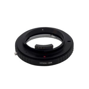 PIXCO  Minolta MD 렌즈 - Nikon AF 매크로 어댑터 전자칩 포함