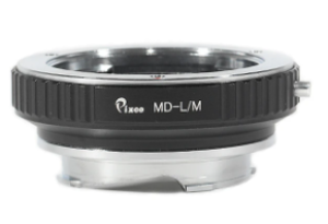PIXCO Minolta MD 렌즈 - Leica M 카메라 어댑터