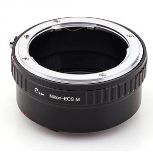 PIXCO  NikonB F 렌즈 -Canon EOS M 카메라 어댑터