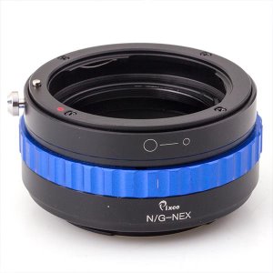 PIXCO  Nikon G 렌즈 - Sony NEX  카메라 어댑터 (컬러 버전)