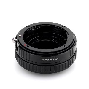 PIXCO   Nikon G 렌즈 - Micro 4/3 매크로 포커싱 헬리 코 이드 어댑터