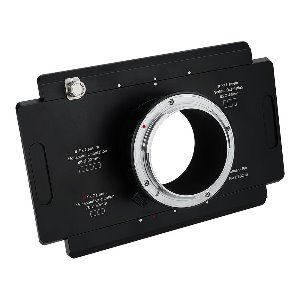 Fotodiox Pro 렌즈 마운트 어댑터, Hasselblad XCD 마운트 미러리스 디지털 카메라 백 (예 : X1D-50c)에서 Graflok 후면 표준이있는 대형 4x5 뷰 카메라-시프트 / 스티치 어댑터