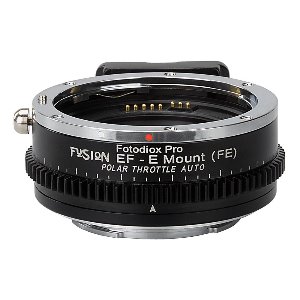 Vizelex Polar Throttle Fusion 스마트 AF 렌즈 어댑터-Canon EOS EF (EF-S 아님) D / SLR 렌즈-완전 자동화 기능 및 내장 원형 편광 필터가있는 Sony Alpha E- 마운트 미러리스 카메라