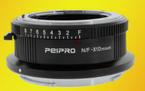 PEIPRO Hasselblad X1D/XID II 카메라에 NIKON G 타입 렌즈를 사용하기 위한  어댑터