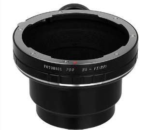 Fotodiox Pro 렌즈 마운트 어댑터 - Hasselblad V-마운트 SLR 렌즈를 Fujifilm Fuji X-시리즈 미러리스 카메라 본체에 연결