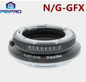 PEIPRO NIK-GFX   Fujifilm GFX100/50R/50S 마운트  카메라에 Nikon G 렌즈 변환 어댑터