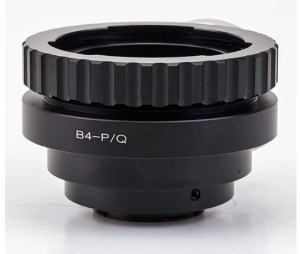 PIXCO B4 렌즈를 Pentax Q 카메라에 장착하기 위한 삼각대 어댑터