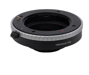 PIXCO Contax G 렌즈를  Pentax Q 카메라에 사용하기 위한 어댑터