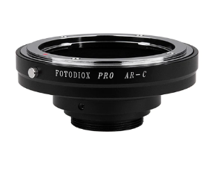 Fotodiox Pro 렌즈 어댑터-Konica 자동 반사 (AR) SLR 렌즈와 C- 마운트 (1 &quot;스크류 마운트) 시네 및 CCTV 카메라 호환