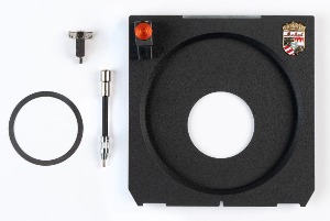 Rec. lensboard 45, Copal 0 with cable release socket, 001047